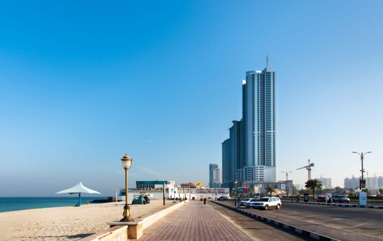 🌅 Abu Dhabi Corniche: Embracing Tranquility Along the Azure Waters 🌊