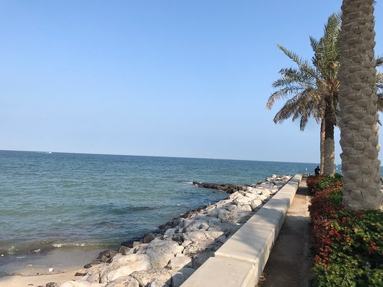 al kout beach in kuwait a tourist hotspot for sun sand and sea