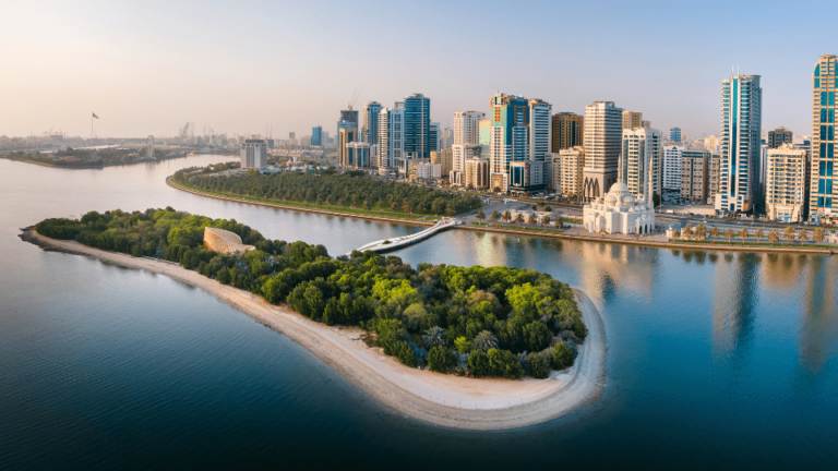 discover the hidden gem of sharjah al noor island a must see destination for tourists in uae