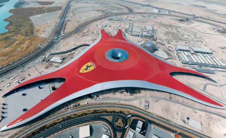 experience the thrill of ferrari world abu dhabi a must visit destination for tourists in the uae 1