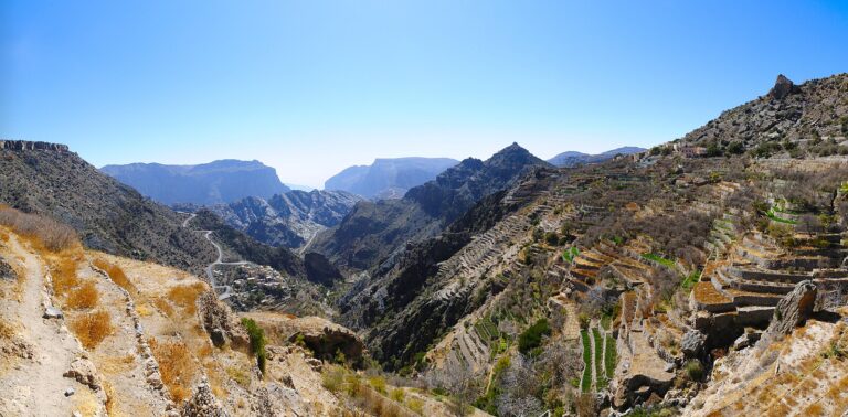 exploring the majestic mountains of the arab gulf